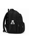 First School Bag 3-Piece Set Waterproof Children's Primary School Bag Multi-Compartment 8010 Black - 5