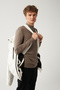 White Goose down Water Repellent and Windproof Detachable Hooded Collar Inflatable Unisex m with Carrying Strap - 5