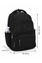 Water Resistant First School Bag Set of 3 Unisex Children's Primary School Bag 8010 Black - 2