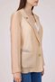 Transparan dokulu blazer - 2