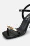 Violet Women's Front Buckle Heeled Shoes A012-K5635 - 6