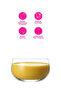 Cleo glass soup bowl 6-piece small size 390 ml (salad/appetizer/breakfast bowl) - 5