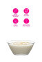 Vega Glass Breakfast Bowl Set of 6 Small Size 215 ml (Dessert/Cookie Bowl) - 8