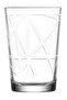 Line Glass Water Cup Set of 6 205 ml - 3