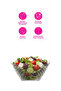 Artemis Glass Salad Bowl Single Extra Large 2150 ml (Presentation Bowl, Preparation Bowl) - 7