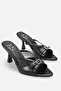 Sema women's front buckle heeled slipper a006-k1902 - 6