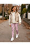 Girl's Patterned Winter Tights Set of 4 |   Warm Soft Fabric - 2
