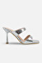 Aster Women's Heeled Double Strap Slippers A012 - K23315 - 4