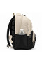8010 Beige Black Primary School Bag Set of 3 Unisex Children's Primary School Backpack - 5