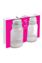 Sera Glass Jar Set of 2 Medium Size 890 ml with White Glass Lid (Food Storage Jar) - 7