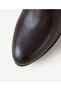 Leather Almond Toe Chelsea Heeled Boots - 4