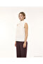 Regular Half Turtleneck Sleeveless Blouse - 2