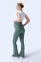 436 High Waist Spanish Leggings for Pregnant Women with Green Color Recovery and Extra Flexible Effect - 6
