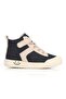 Bobo Boy Girl Orthopedic Comfortable Sole Lace-Up Linen Sneaker - 2