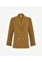 Regular Jacket Collar Long Sleeve Jacket - 2