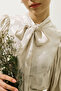 Jacquard Satin Shirt Vanilla - 7