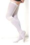 Megev Postoperative Socks Above Knee Anti-Emboli White Color - Postoperative Leg Circulation Support Socks - 5