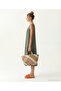 Relaxed Fit Crew Neck Sleeveless Dress - 4