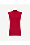 Regular Turtleneck Sleeveless Sweater - 6