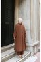 Linen Look Half Button Suit - 6