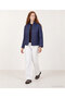 Regular Stand Collar Long Sleeve Coat - 3