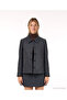 Wide Shirt Collar Long Sleeve Jacket
