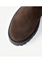 Thick Soled Suede Chelsea Boots - 4