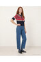 Regular Crew Neck Short Sleeve Cardigan - 2