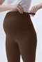 436 High Waist Spanish Leggings for Pregnant Women with Brown Color Recovery and Extra Stretch Effect - 8
