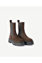 Thick Soled Suede Chelsea Boots - 2
