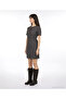 Tight Crew Neck Short Sleeve Dress - 2