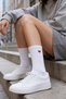 Pack of 5 Combed Cotton Socks Combined with Fashionable Colors - 8