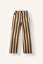 Straight Gabardine Straight-Leg Striped Trousers I8223Ax26Wn - 4