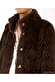 Regular High Collar Long Sleeve Faux Fur - 6