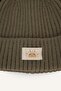 Woven Label Ear-Trimmed Knitwear Beanie for Baby Boy C8595A526Wn - 4