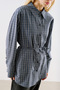 Collection Yakali Basic Shirt Blue Plaid - 6