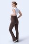 436 High Waist Spanish Leggings for Pregnant Women with Brown Color Recovery and Extra Stretch Effect - 7