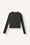 Regular Fit Crew Neck Ribbed Knitwear Basic Cardigan I7285Ax26Au - 7