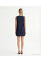 Straight Boat Neck Sleeveless Dress - 5