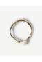 Pearl Detailed Handcuff Bracelet