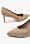 Cary Mink Suede Leather Women's Heeled Shoes - 5