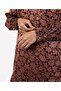 A Form Shirt Collar Long Sleeve Dress - 5