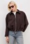 Trench Coats - Brown - Pleated - 8