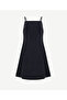 Mini Dress with Strappy Belt Detail - 6