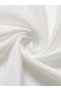 White Blouse Darkalıp Slimfit Cotton Long Sleeve Crew Neck Finger Detail Body Long Sleeve Ribbed Body - 7