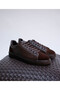 Single Color Leather Sports Shoes - 5