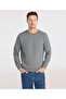 Sweatshirt with Knitwear Detail - 2