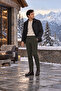 Men's North Flexible Relaxed Elastic Waist Jogger Pants Khaki M702-R0311-06 - 8