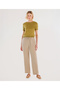 Short Sleeve Knitwear with Shoulder Detail