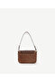 Leather Knitted Detailed Crossbody Bag - 3